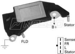 NOSSO REGULADOR VOLTAJE T/DELCO REMY GENERAL MOTOR 12V  