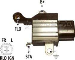 NOSSO REGULADOR VOLTAJE T/NIPONDENSO 12V TOYOTA RAV 4  