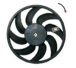 OMER PALA PEUGEOT 206 MOTOR FIRE AVEO COBALT FOCUS 39.1CM