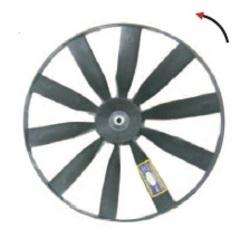OMER PALA R 18-FUEGO 2000-P 504 ELECTRO EXTRA CHATO 28.9CM  