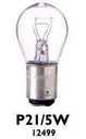 [12499.0595] PHILIPS LAMPARA 2 POLOS P/DESPAREJA 12V 21/5W BAY15D (1034)