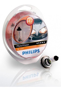 PHILIPS LAMPARA HALOG H7 12V 55W S1 MOTO VISION (X1)