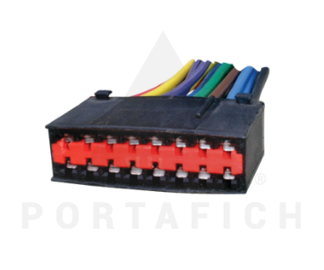 PORTAFICH FICHA 16 VIAS MAZO CENTRAL FORD-VW  