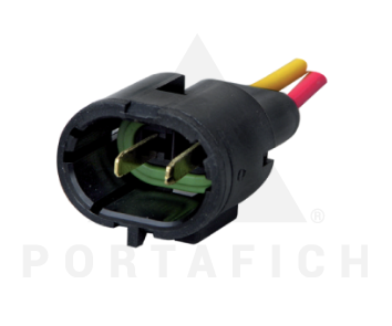 PORTAFICH FICHA 2 VIAS BULBO-SENSOR RENAULT  