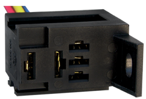 PORTAFICH FICHA 5 VIAS MICRO RELAY UNIV ACOPLABLE C/SOPORTE  
