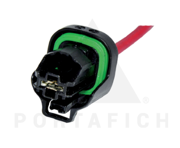 PORTAFICH FICHA 1 VIA ELECTRO PEUGEOT  