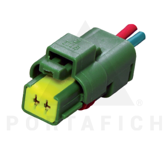 PORTAFICH FICHA 2 VIAS SENSOR VARIOS PEUG-CITROEN-RENAULT  