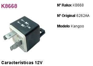 RALUX RELAY CAJA DIODOS KANGOO  